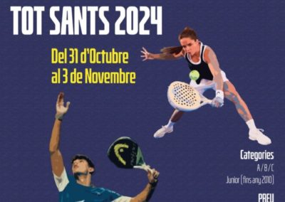 Torneig de Pàdel Mixte Tots Sants 2024