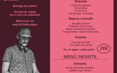 Sopar Tennis i Pàdel a la Fresca 2024