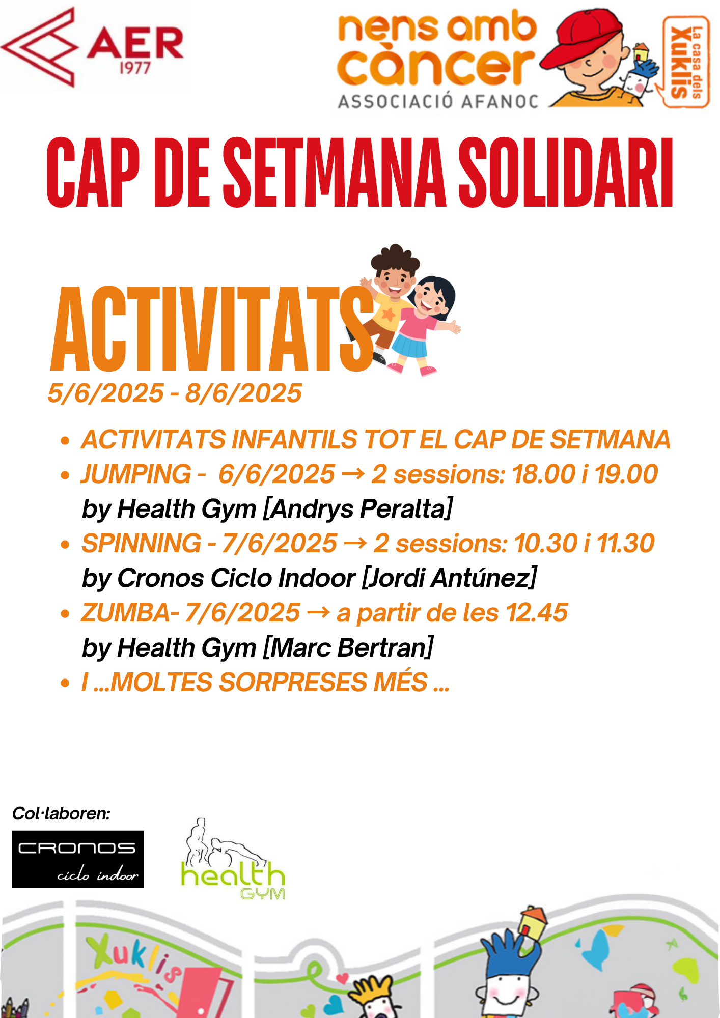 Cartell - Xuclis 2025-Activitats