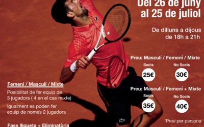 7ena Edició Tennis a la Fresca
