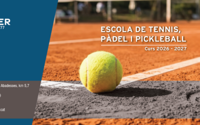 Obertes les inscripcions a l’Escola de Tennis i Pàdel 2026-2027